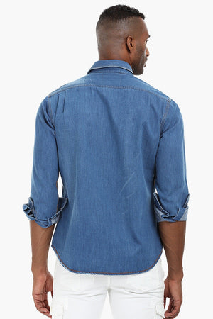 Denim Patch Shirt