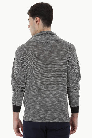 Cowl Neck Sweatshirt