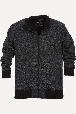 Zipper Speckled Jacket