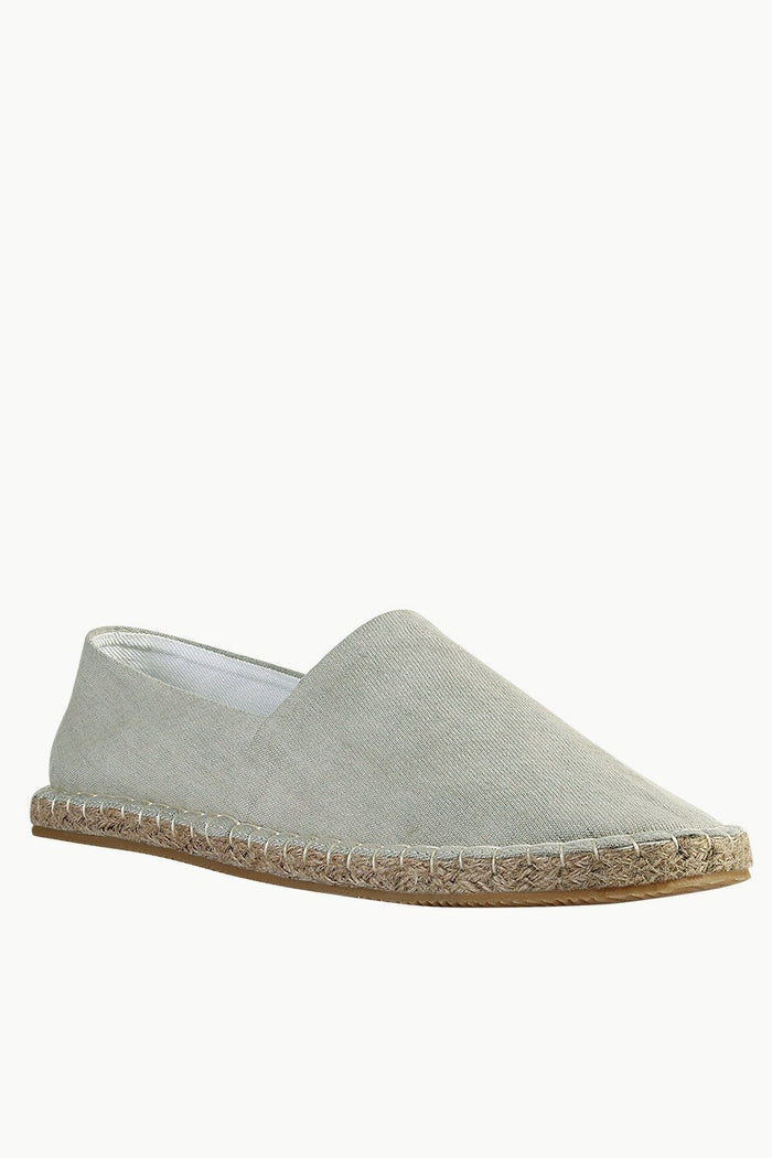 Washed Indigo Denim Espadrilles
