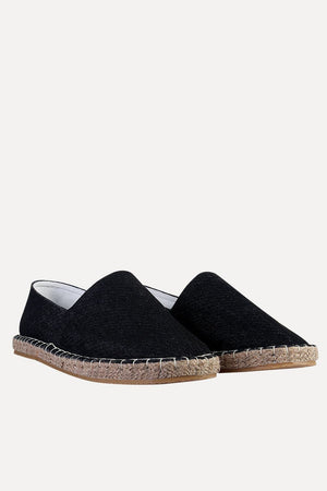 Washed Indigo Denim Espadrilles