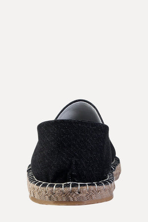 Washed Indigo Denim Espadrilles